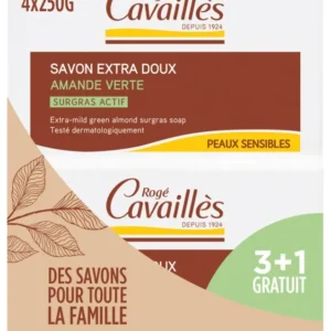 ROGE CAVAILLES SAVON SURGRAS EXTRA DOUX 250 GR X 3