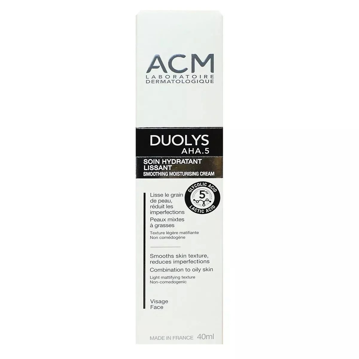DUOLYS AHA 5 SOIN HYDRATANT 40 ML - Image 1