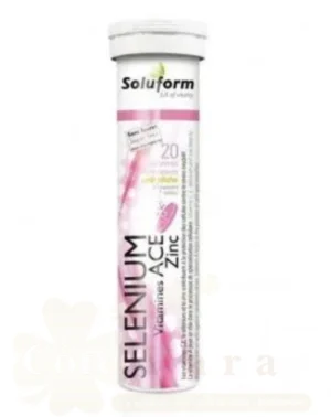 SOLUFORM SELENIUM ACE ZINC X 20