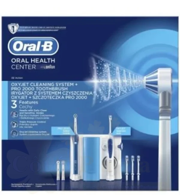BAD ORAL B ELECTRIQUE COMBINE DENTAIRE ORAL B HYDRO PULSEUR +BAD