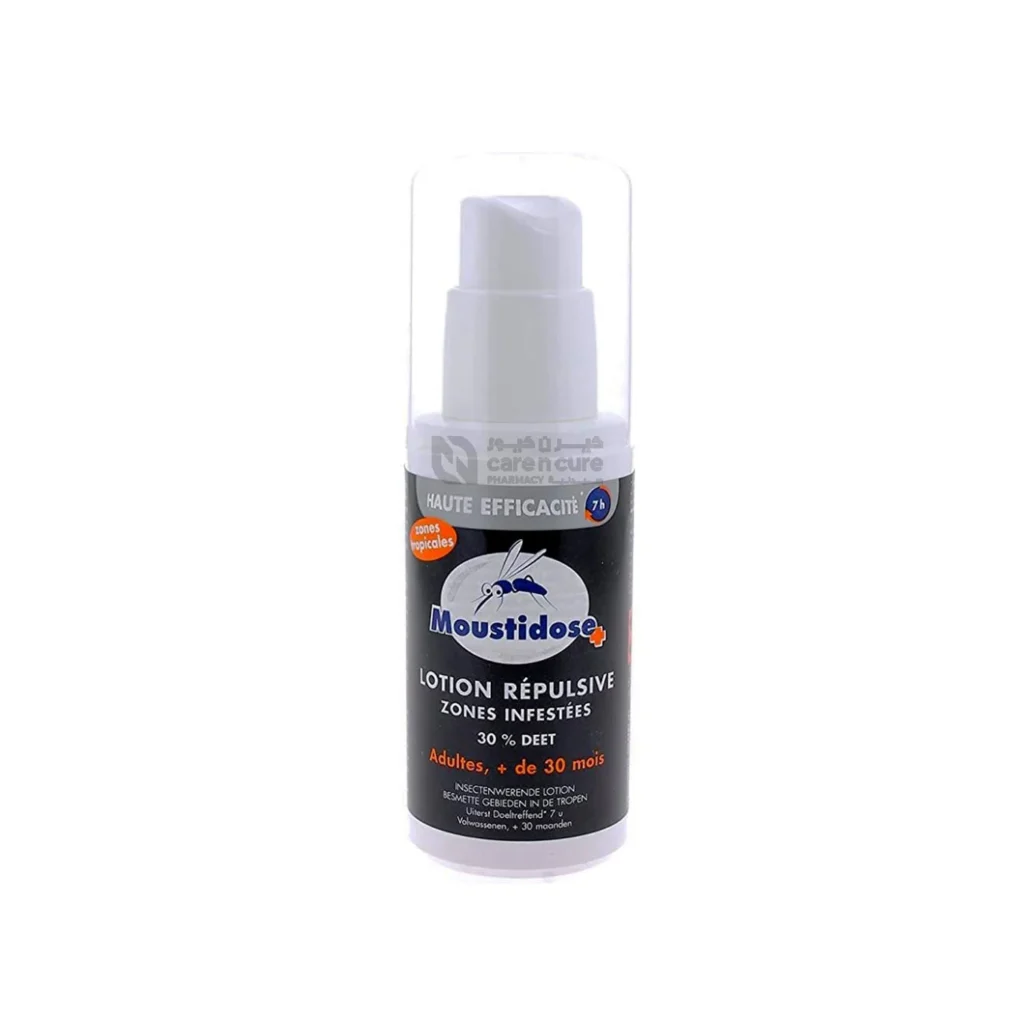 MOUSTIDOSE LOTION REPULSIVE ZONE INFESTÉES  125 ML