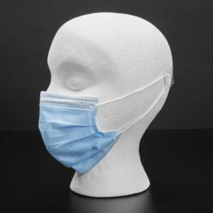 MASQUES CHIRURGICAUX BLEU AVEC FIL