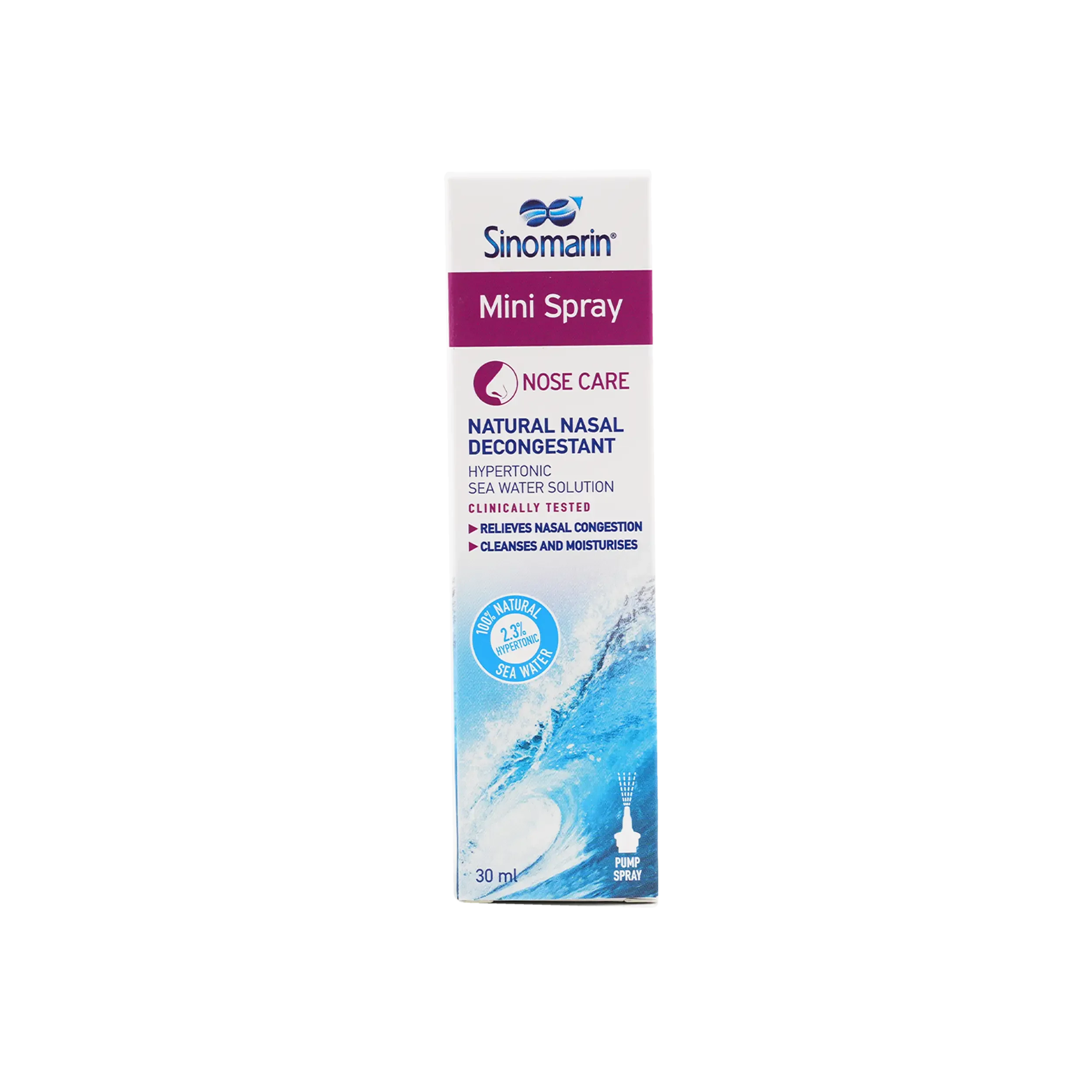 SINOMARIN NOSE CARE MINI SPRAY 30 ML - Image 1