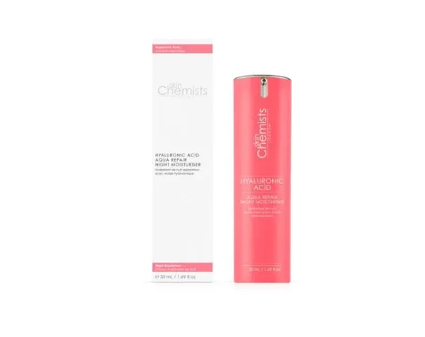 SKIN CHEMISTS CREME NUIT ECLAIRCISSANT AU QUARTZ ROSE 50 ML