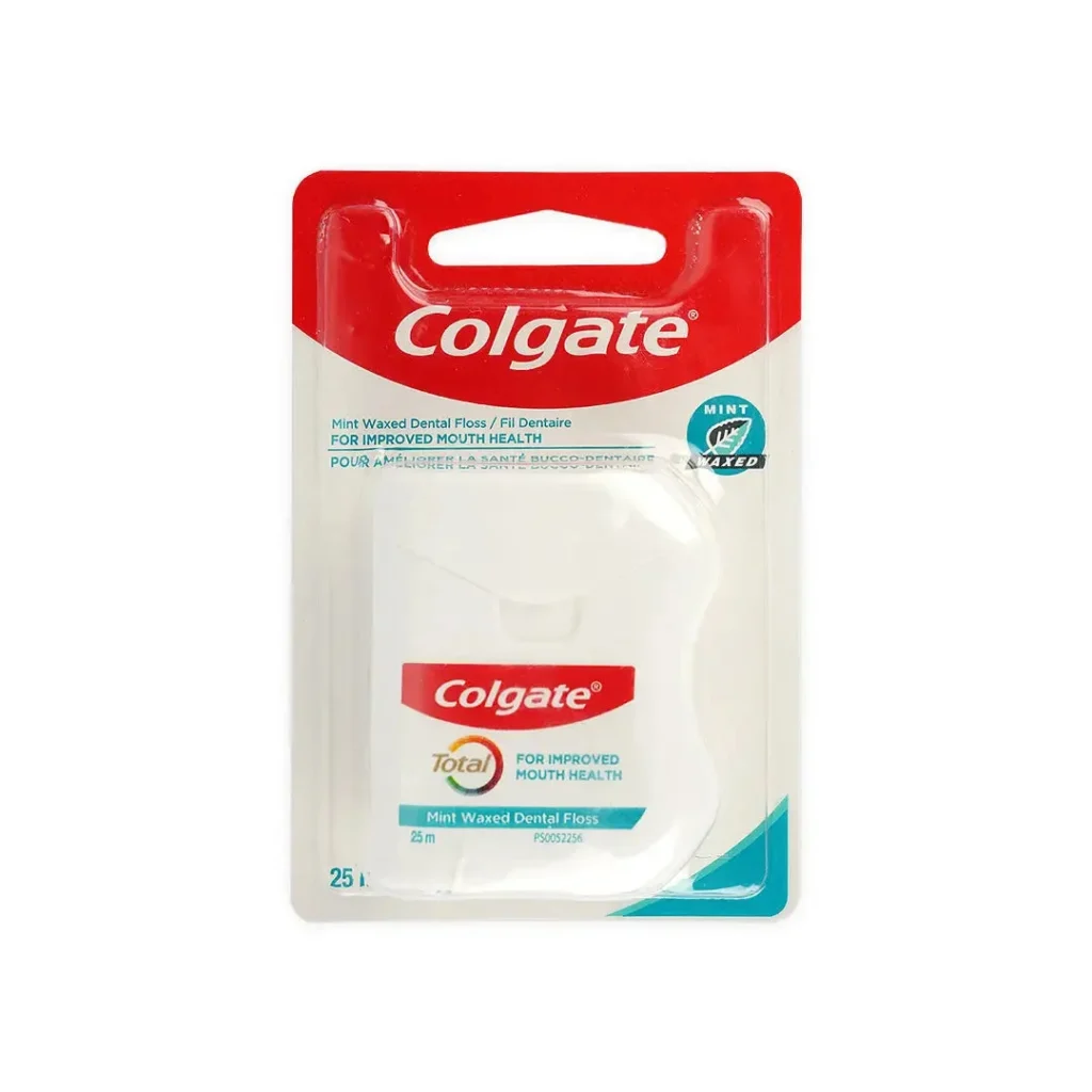 FIL DENTAIRE COLGATE TOTAL MINT 25 M