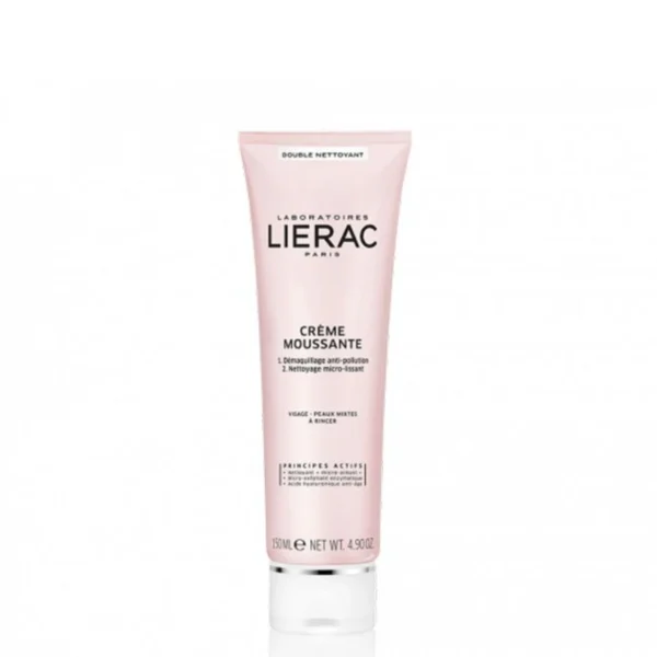 CREME MOUSSANTE DOUBLE DEMAQUILLANT ET NETTOYANT 150 ML