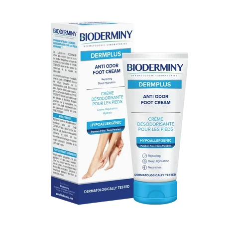 BIODERMINY DERMPLUS CREME PIEDS ANTI ODEUR