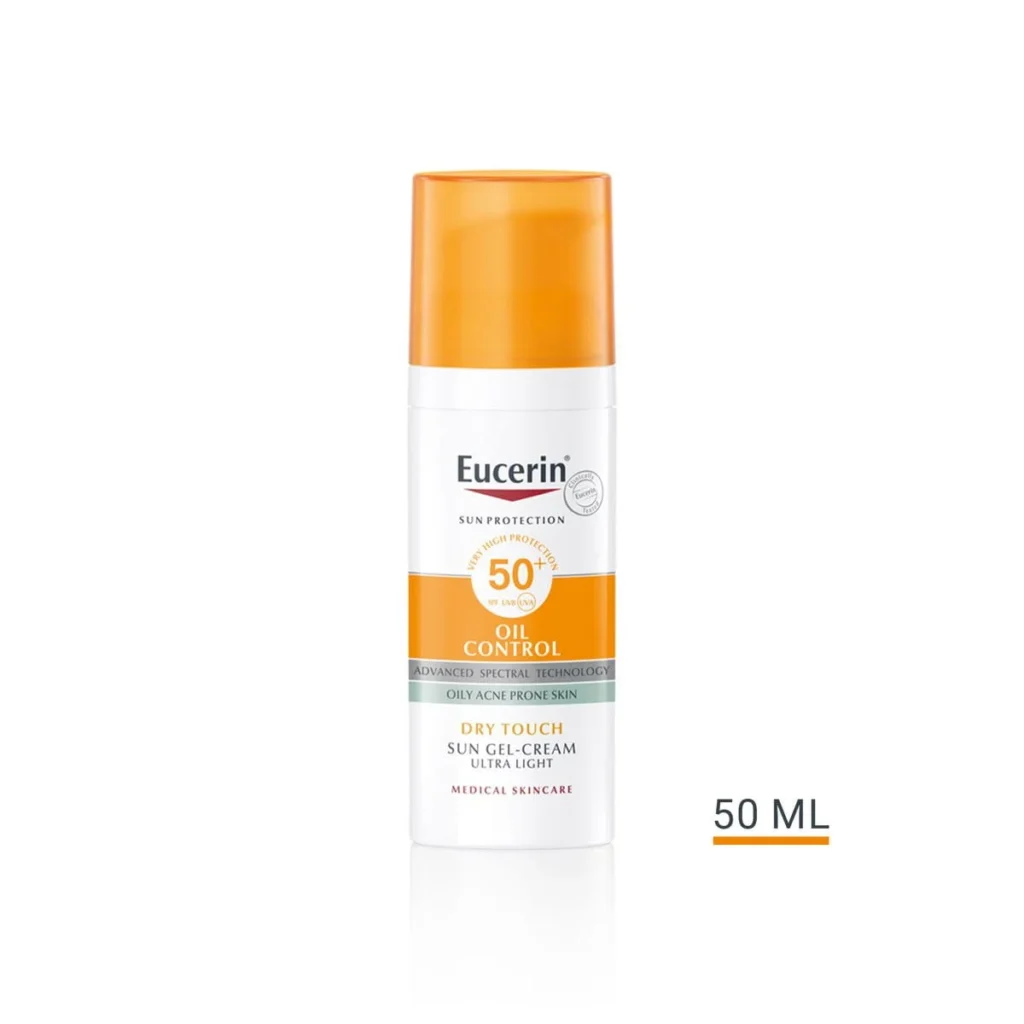EUCERIN ECRAN SUN TOUCHER SEC GEL CREME HUILE CONTROLE