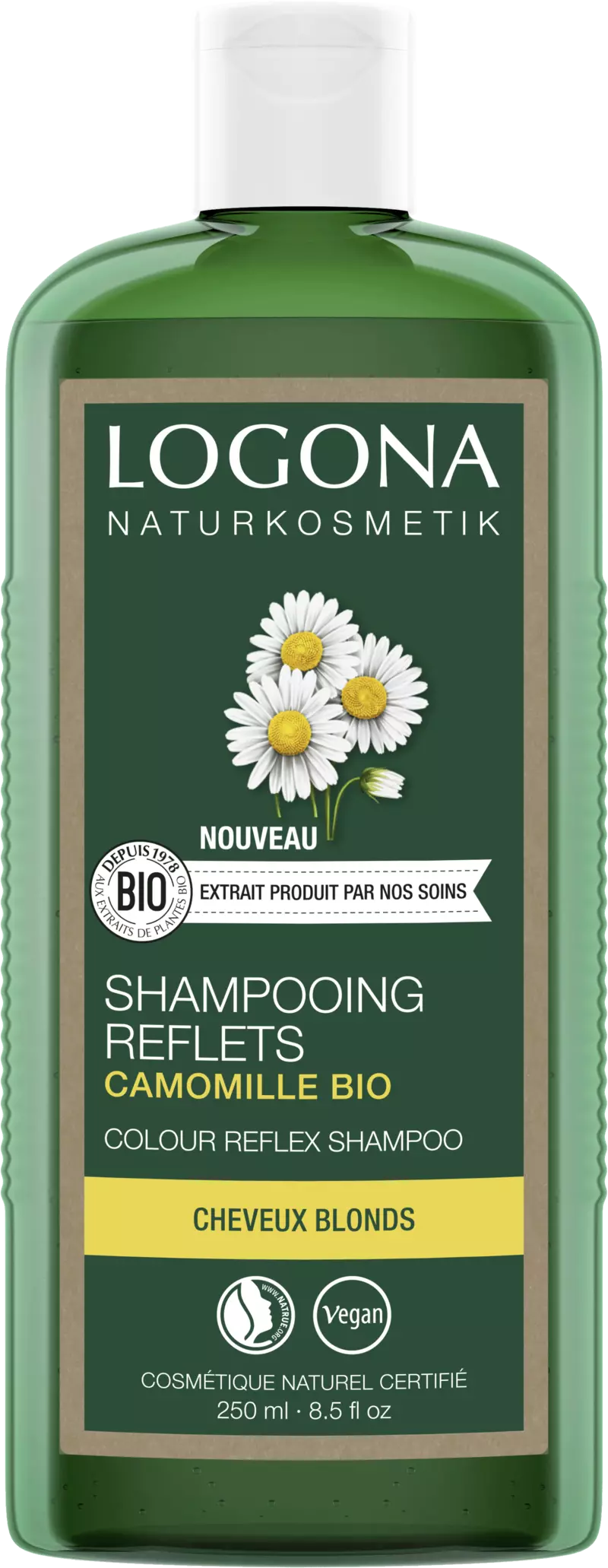 LOGONA SHAMPOOING VITALITE CALENDULA 250 ML - Image 1