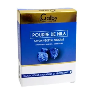GALBY SAVON PODRE DE NILA 100 GR ECLAIRCISSANT HYDRATANT ET REGENERANT