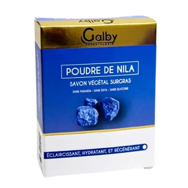 GALBY SAVON PODRE DE NILA 100 GR ECLAIRCISSANT HYDRATANT ET REGENERANT