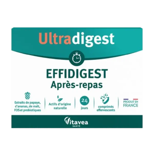 ULTRADIGEST APRES REPAS X 24 COMPRIMES