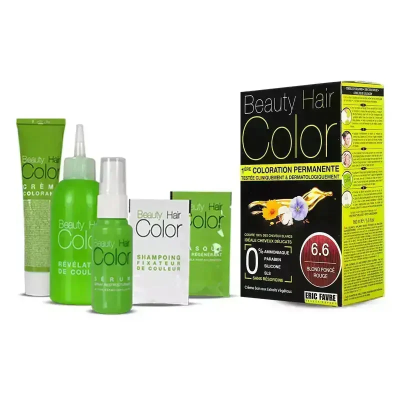 BEAUTY HAIR COLOR 6.6 BLOND FONCE ROUGE - Image 1