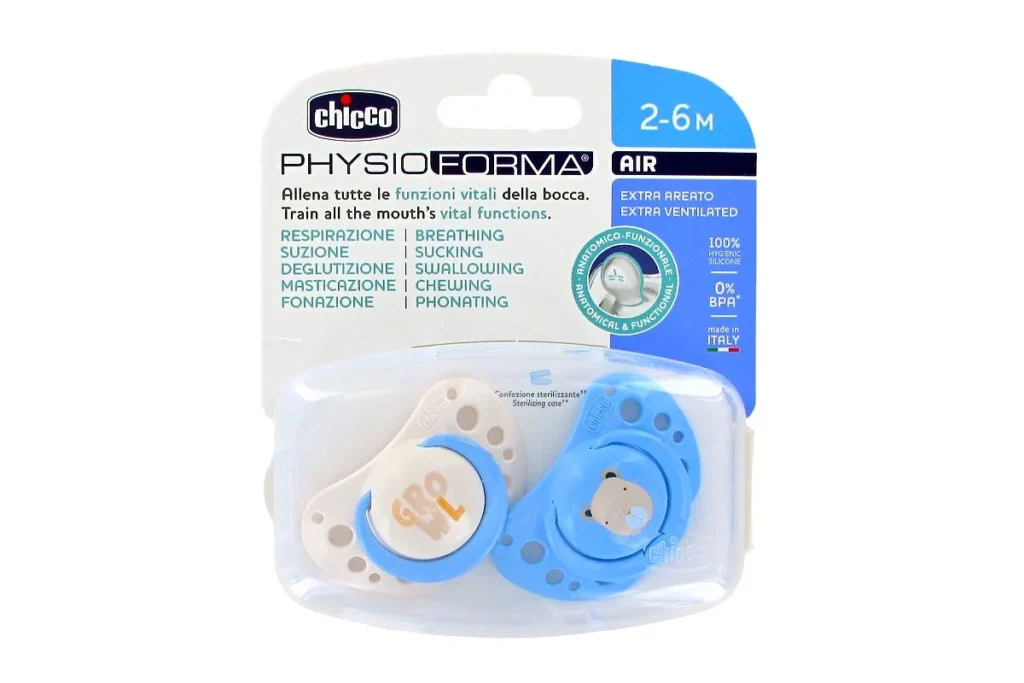 CHICOO SUCETTE PHYSI 4M+ LATEX CHICCO