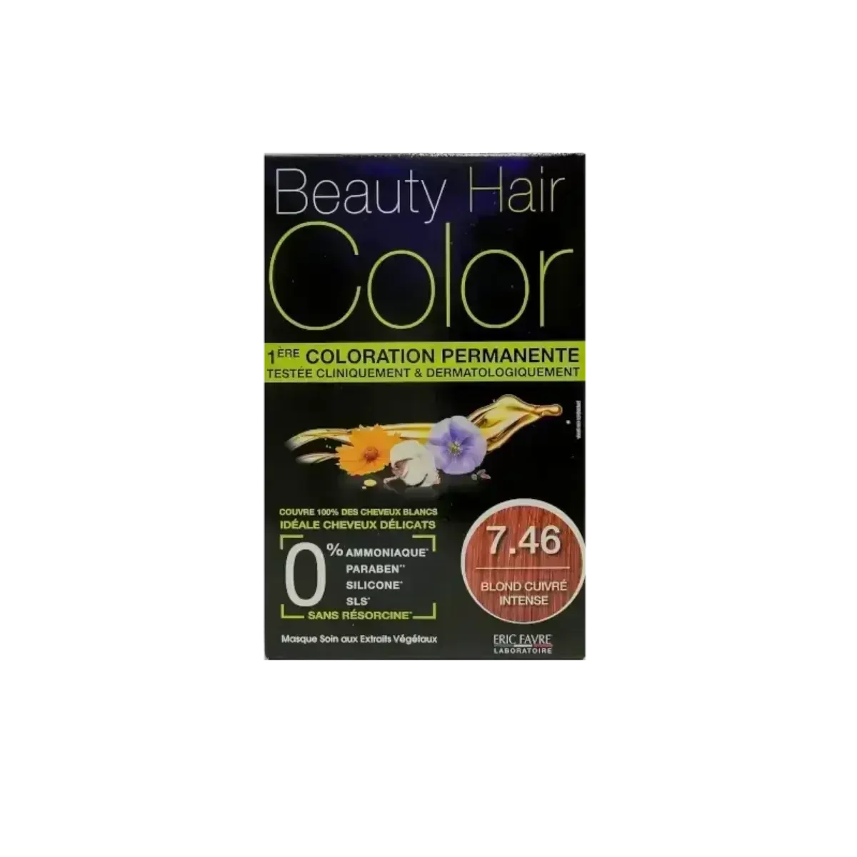 BEAUTY HAIR COLOR 7.46 BLOND CUIVRE INTENSE - Image 1