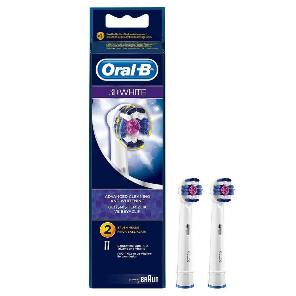 RECHARGE BROSSE ORAL B ELECTRIQUE  EB 18-2 3D WHITE - Image 1