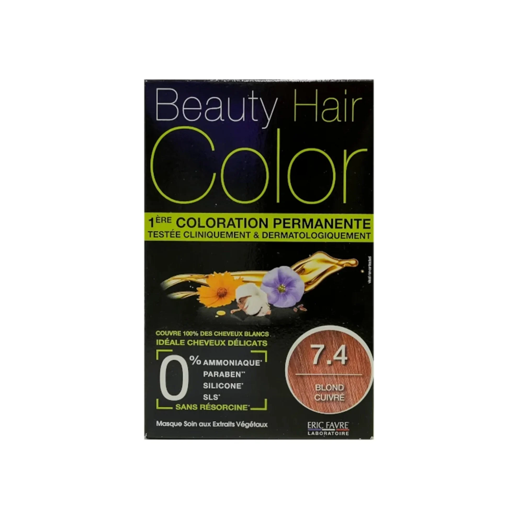 BEAUTY HAIR COLOR 7.4 BLOND CUIVRE - Image 1