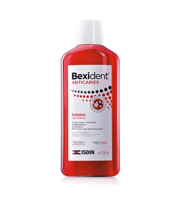 BEXIDENT BAIN DE BOUCHE ANTI CARIES 500 ML