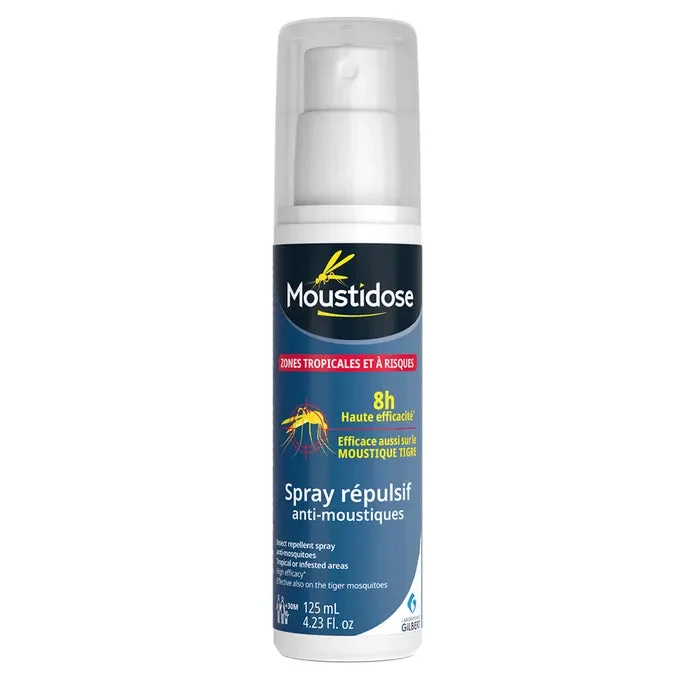 MOUSTIDOSE SPRAY REPULSIF AD ET ENF 125 ML - Image 1