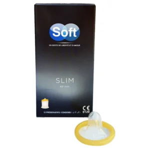 SOFT PRESERVATIF SLIM X 4