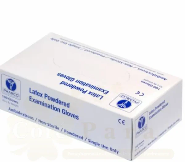 GANTS D'EXAMEN LATEX MEDIUM PHARCO