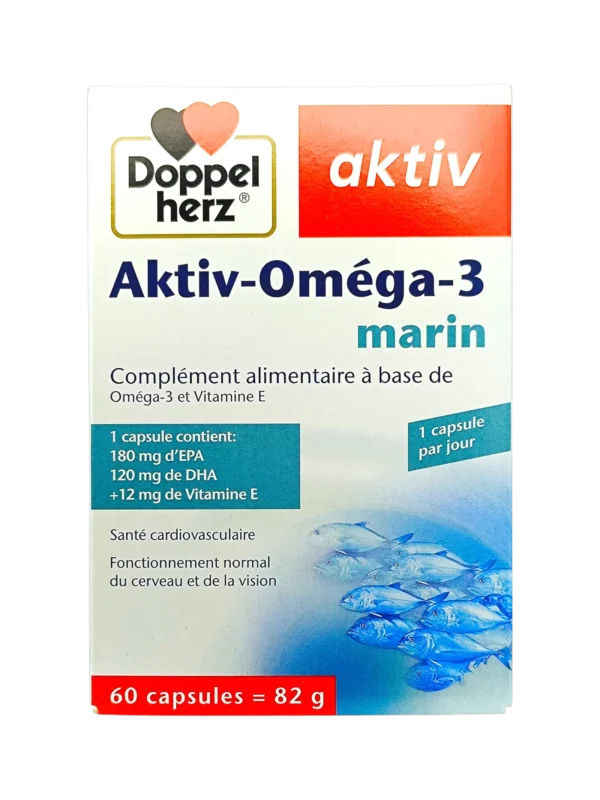 AKTIV OMEGA 3 MARIN 60 CP DOPPEL HERZ