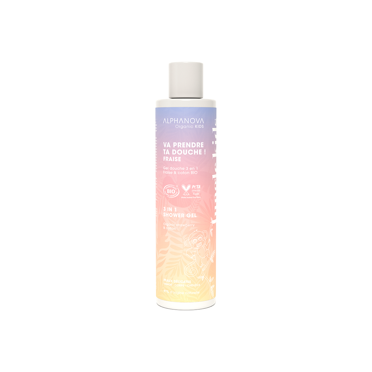 SANTE BIO GEL DOUCHE KIDS FRAISE 400 ML - Image 1