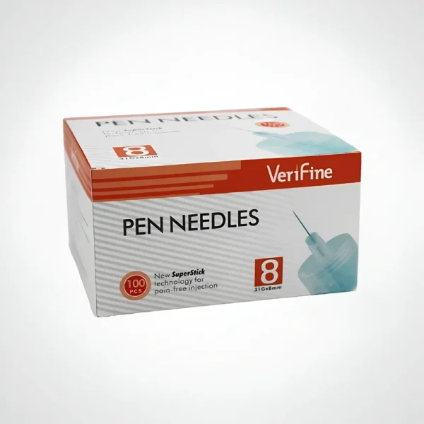 AIGUILLES 8 MM VERIFINE X 100