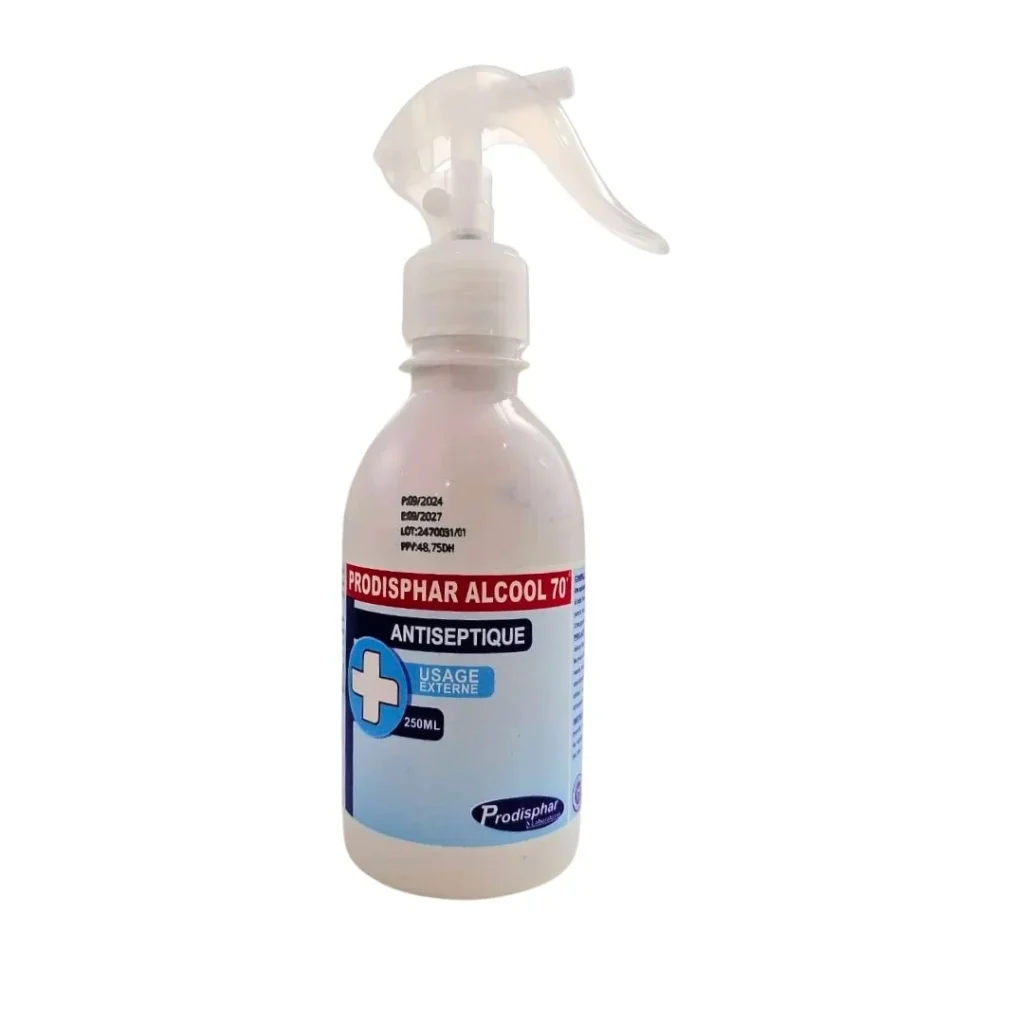 ALCOOL 250 ML 70° PRODISPHAR
