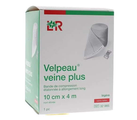 VELPEAU 4MX10CM ATACHE FILET ROUGE