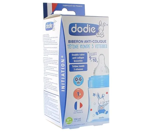 DODIE BIB KIT X 2 INIT 150 ML
