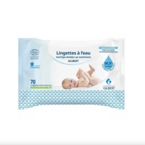 LINGETTES EAU BIODEGRADABLES BT 70 GILBERT
