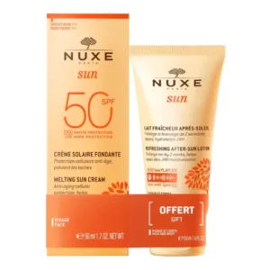 NUXE SUN ECRAN CREME FONDANTE SPF 50+ 50 ML + LAIT FRAICHEUR 50 ML