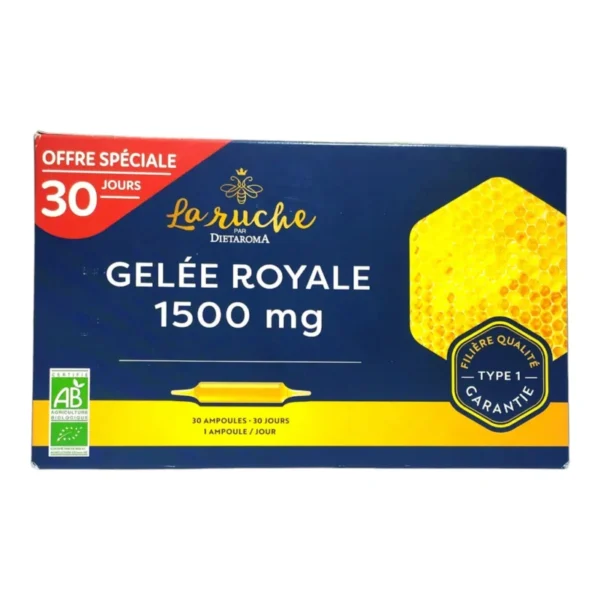 DIETAROMA GELEE ROYALE BIO X 30 AMPOULES