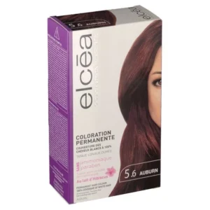 COLORATION ELCEA N°5.6 AUBURN SANS AMONIAQUE SANS PARABEN