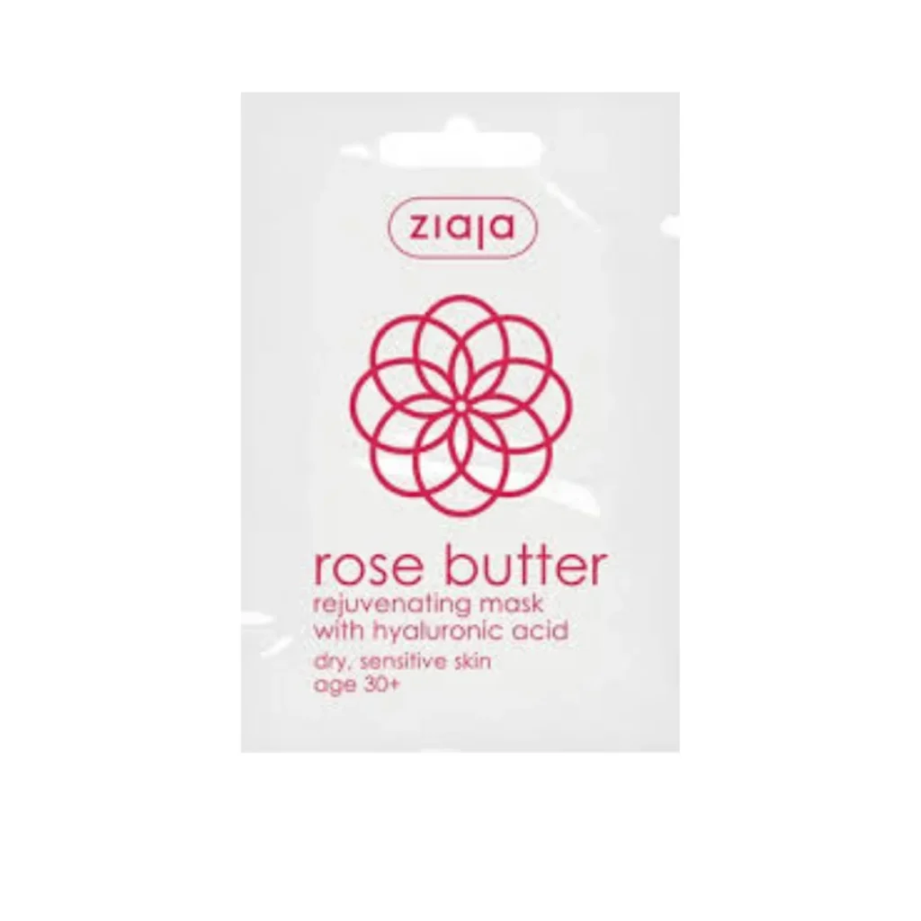 ZIAJA ROSE BUTTER MASQUE FACIAL PEAU SENSIBLE 7 ML