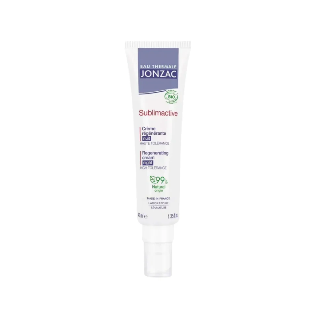 JONZAC SUBLIMACTIVE CREME REGENERANTE NUIT 40 ML