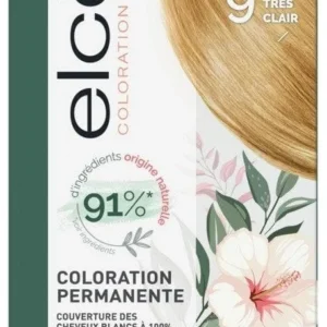 COLORATION ELCEA N°9 BLOND TRE CLAIR SANS AMONIAQUE SANS PARABEN