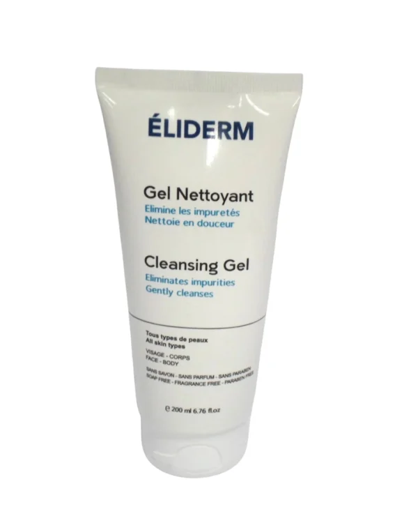 ELIDERM GEL NETTOYANT 200 ML