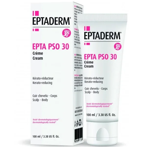 EPTA PSO 30+ CREME CUIRE CHEVELU CORPS 100 ML