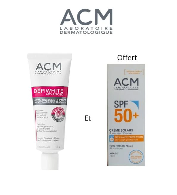 DEPIWHITE PACK CREME ADVANCED+MASQUE+ECRANS S