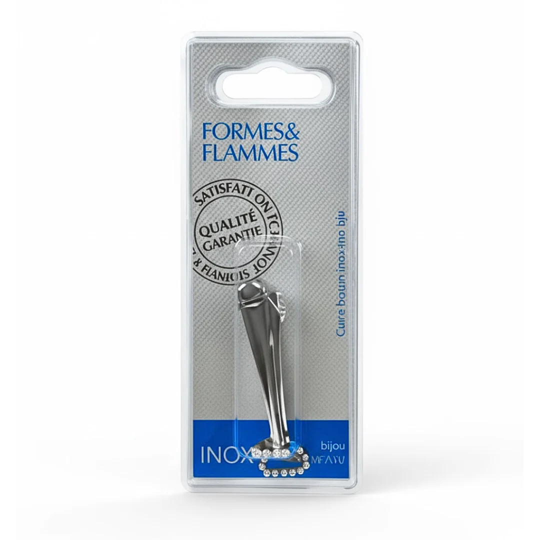 COUPE ONGLES DE POCHE CHROME REF 61 F&F - Image 1
