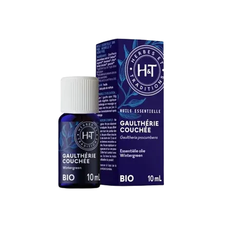 HUILE ESSENTIELLE HERBES & TRADITIONS GAULTHERIE COUCHEE BIO