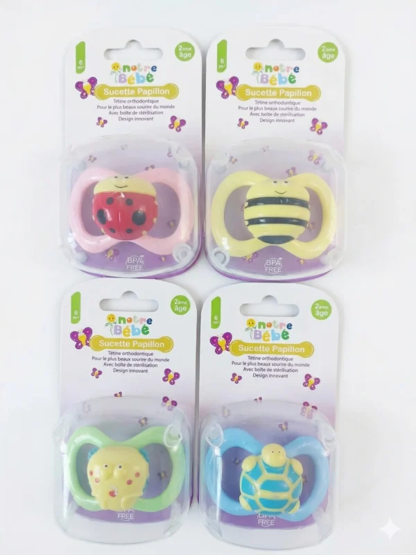 NB PREMIUM SUCETTE  PAPILLON 2EME AGE