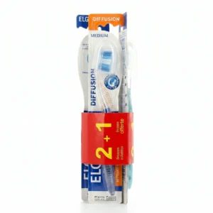BROSSE A DENT ELGY MICRO MED+ FUSION SPL+ FUSION MED PACK