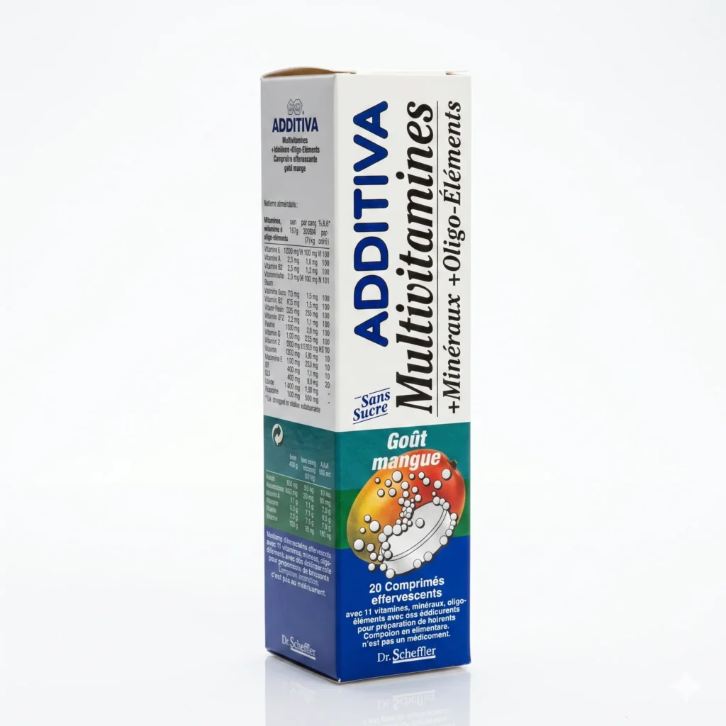 ADDITIVA MULTIVITAMINE GOUT MANGUE