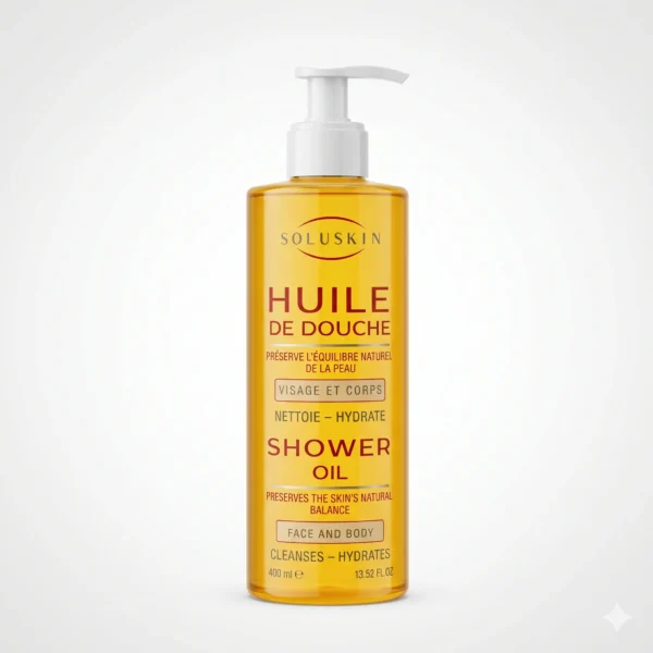 SOLUSKIN HUILE DE DOUCHE 400 ML