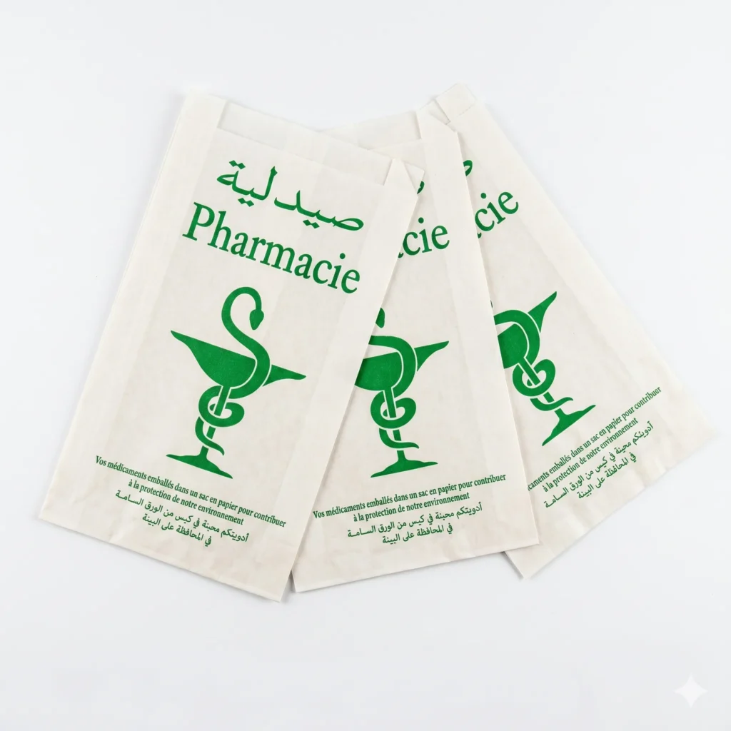 SACHETS CARTONNES BLANC T1 X 10 KG
