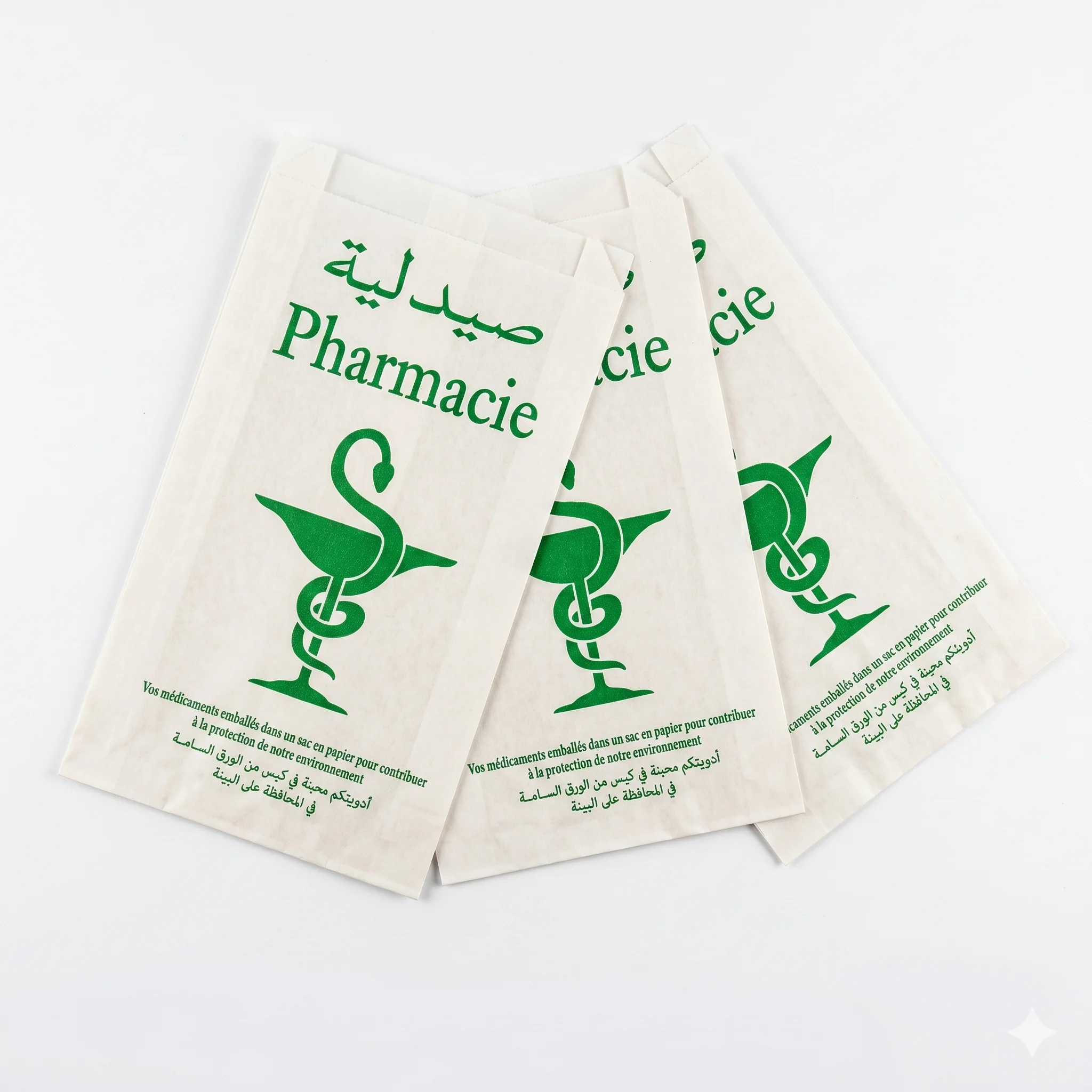 SACHETS CARTONNES BLANC T1 X 10 KG - Image 1