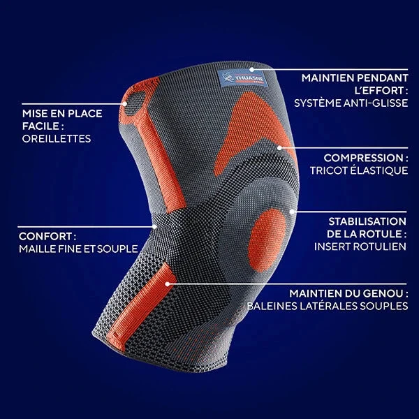 GENOUILLERE LIGAMENTAIRE AVEC BALEINE SOUPLE